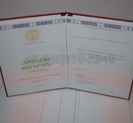 Красный Диплом Магистра 2022г в Ростове-на-Дону